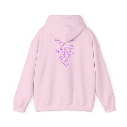 Botanical Dreams unisex hoodie Floral cozy sweatshirt for her