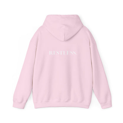 Restless Unisex Hoodie – motivational cozy sweatshirt for dreamers