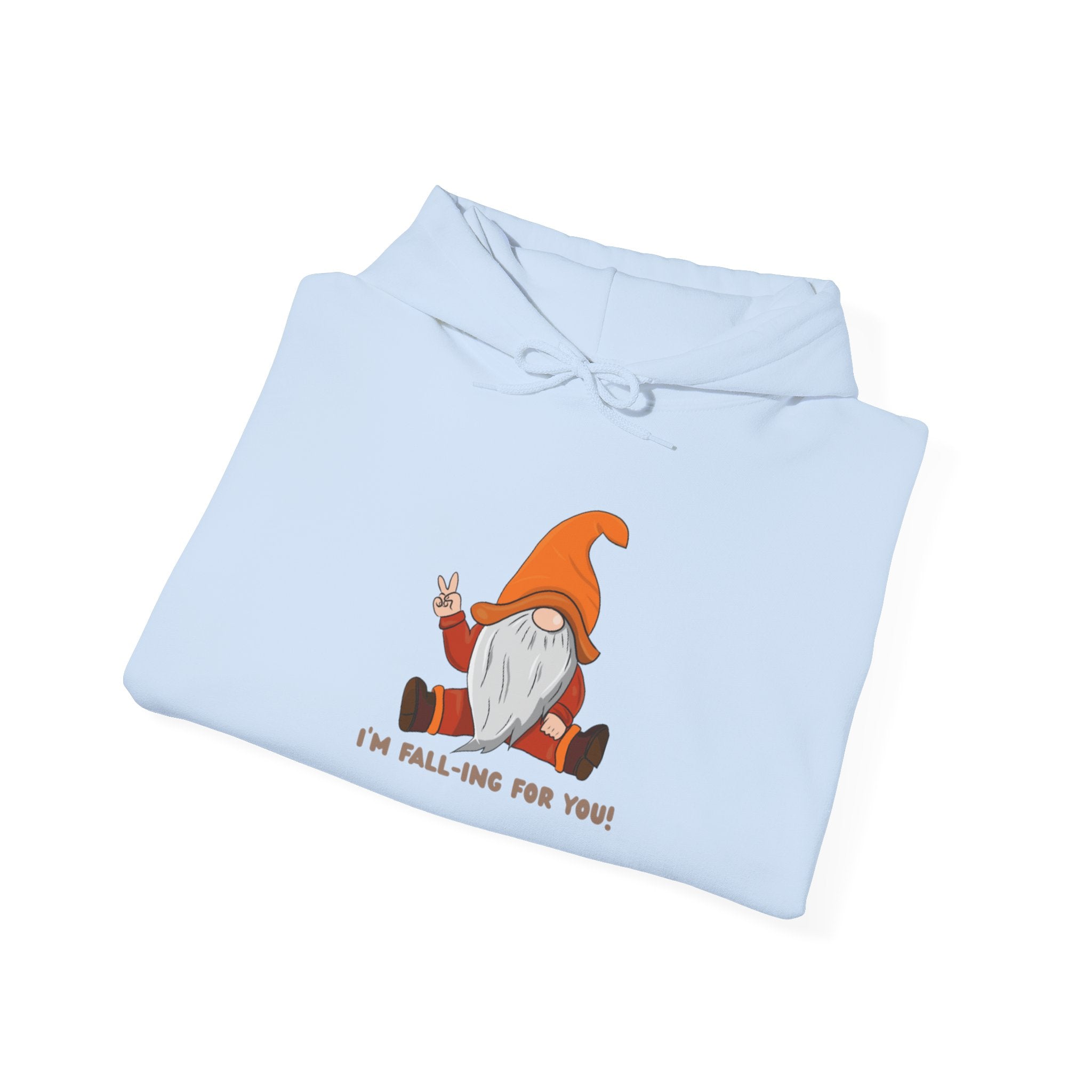 Fall Gnome Hoodie – Cozy Unisex Sweatshirt with Cute Gnome Design