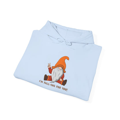 Fall Gnome Hoodie – Cozy Unisex Sweatshirt with Cute Gnome Design