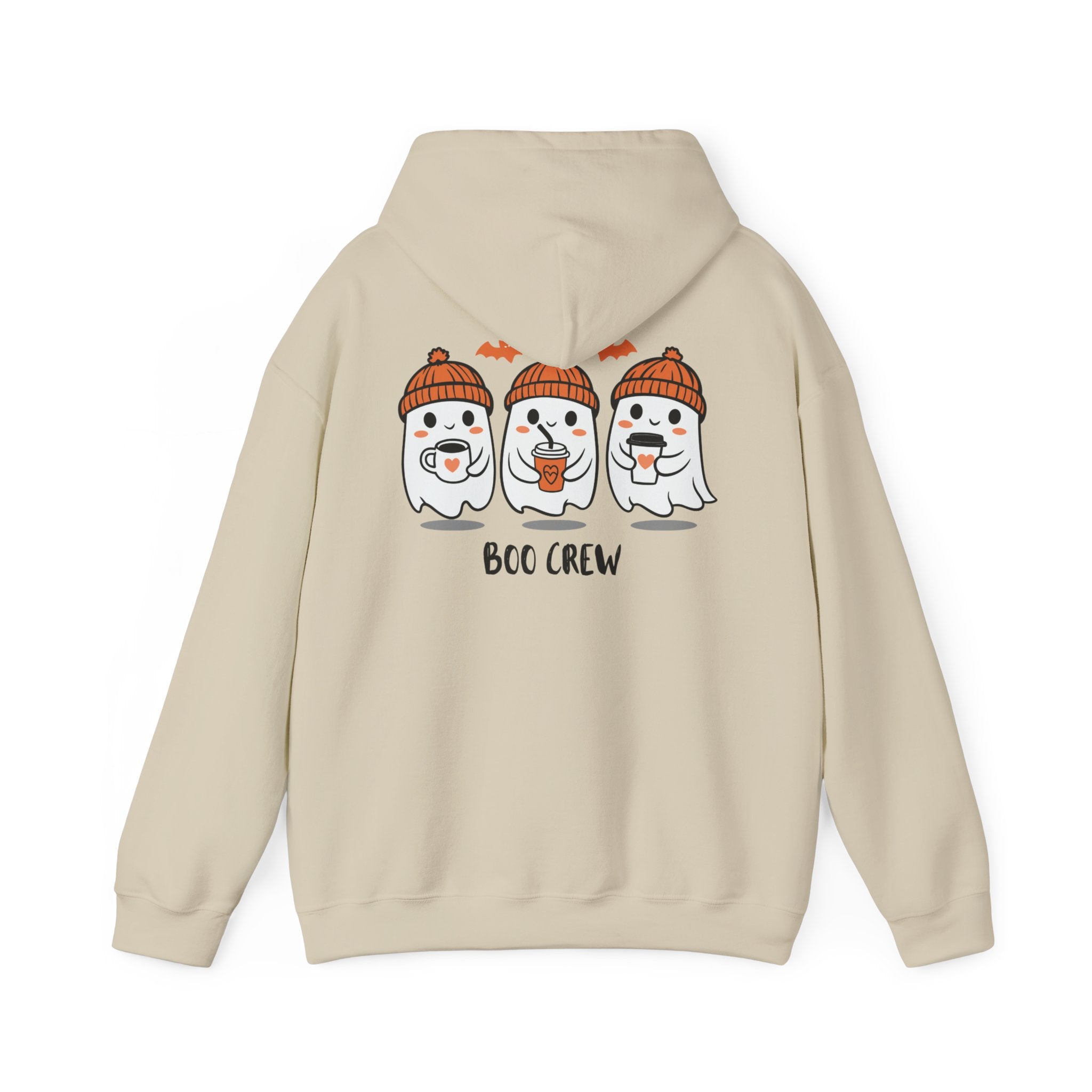 Halloween Boo Crew Sweatshirt – Cozy Unisex Hoodie for Fall