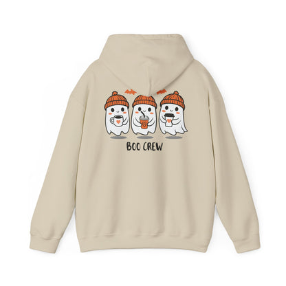 Halloween Boo Crew Sweatshirt – Cozy Unisex Hoodie for Fall