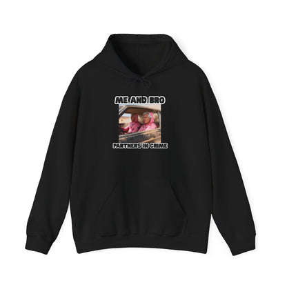 Partner in Crime Unisex Hoodie – Funny Bestie Sweatshirt
