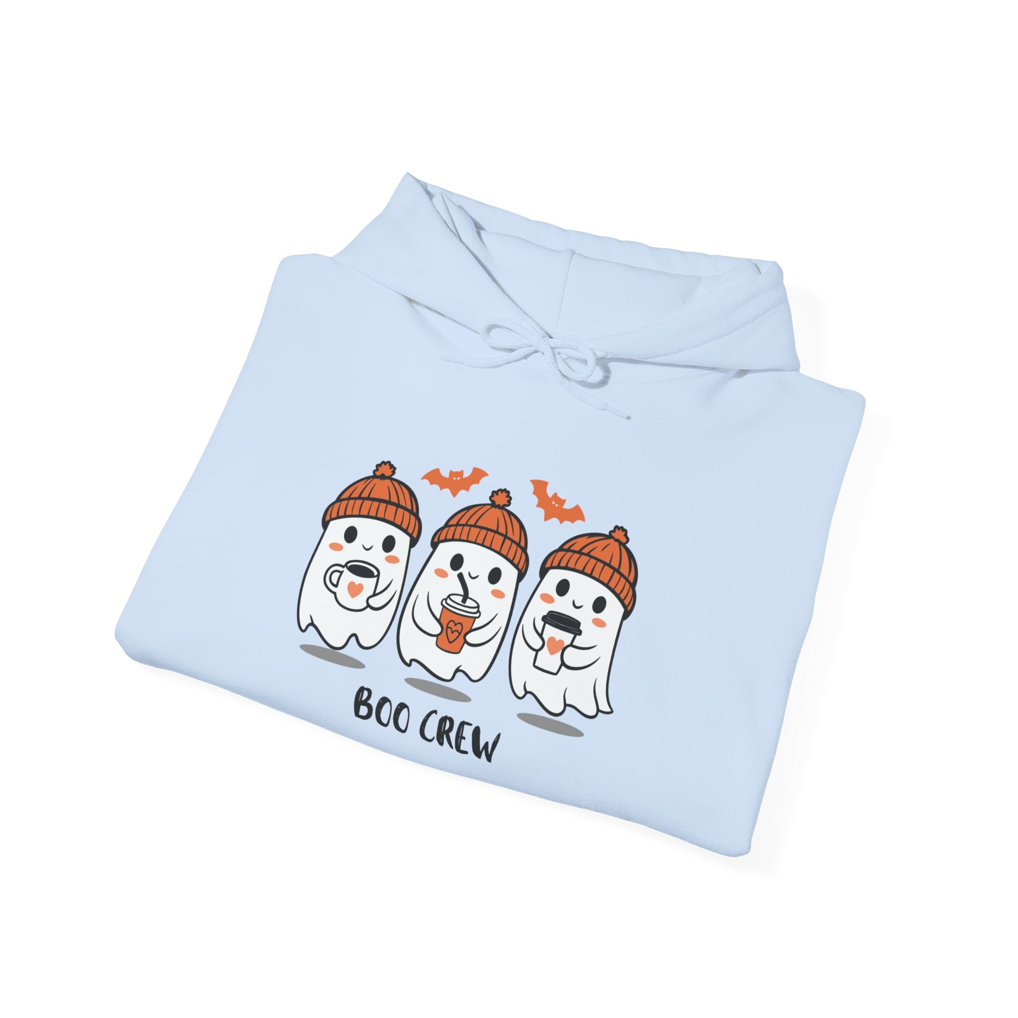 Halloween Boo Crew Sweatshirt – Cozy Unisex Hoodie for Fall