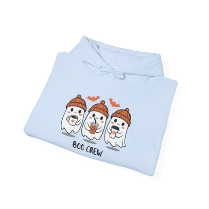 Halloween Boo Crew Sweatshirt – Cozy Unisex Hoodie for Fall