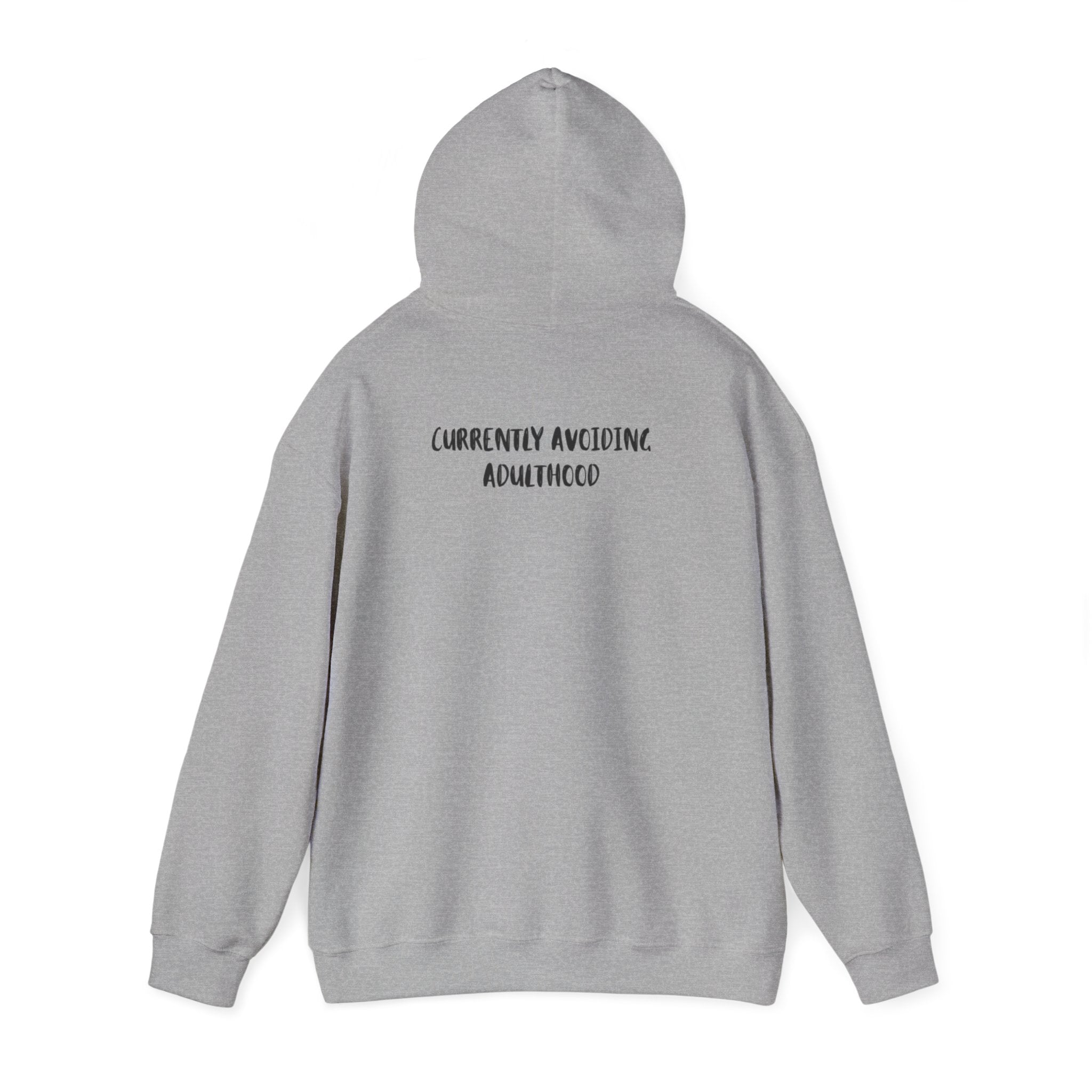 Adulthood Hoodie funny unisex sweatshirt for everyday wear and relaxation