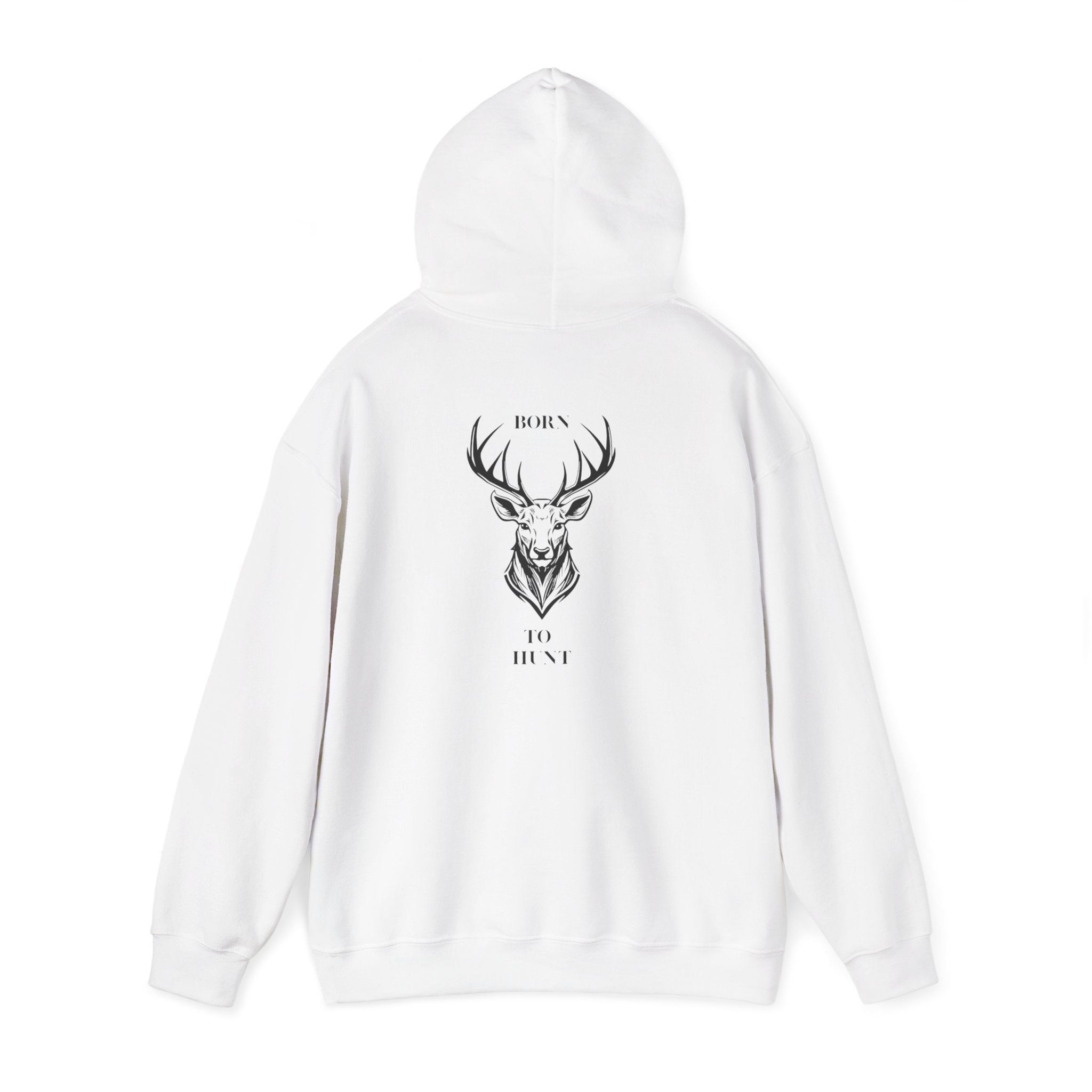 Born to Hunt Hoodie with Deer Design for Outdoor and Nature Lovers