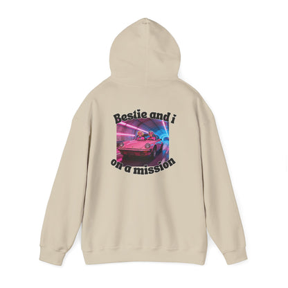 bestie Hooded Sweatshirt | Unisex Sweatshirt for Friends