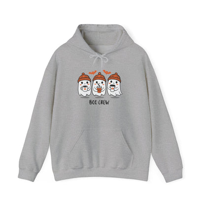 Halloween Boo Crew Sweatshirt – Cozy Unisex Hoodie for Fall