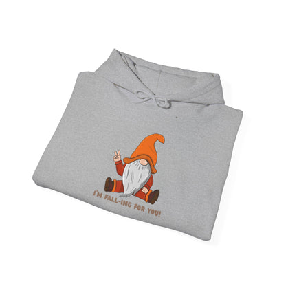 Fall Gnome Hoodie – Cozy Unisex Sweatshirt with Cute Gnome Design