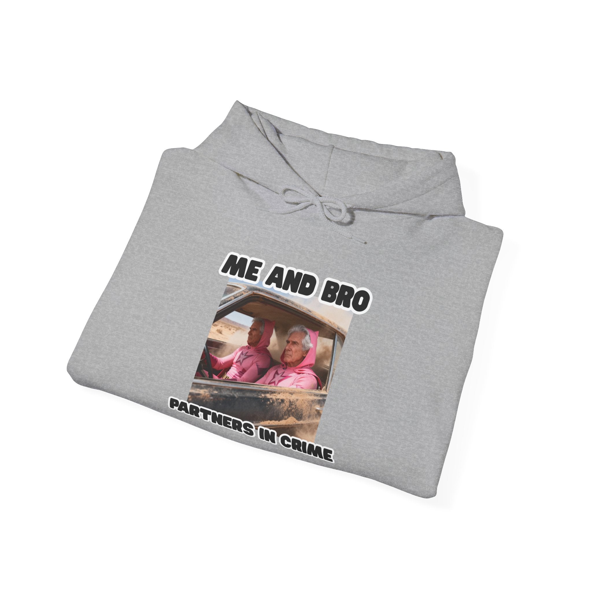 Partner in Crime Unisex Hoodie – Funny Bestie Sweatshirt