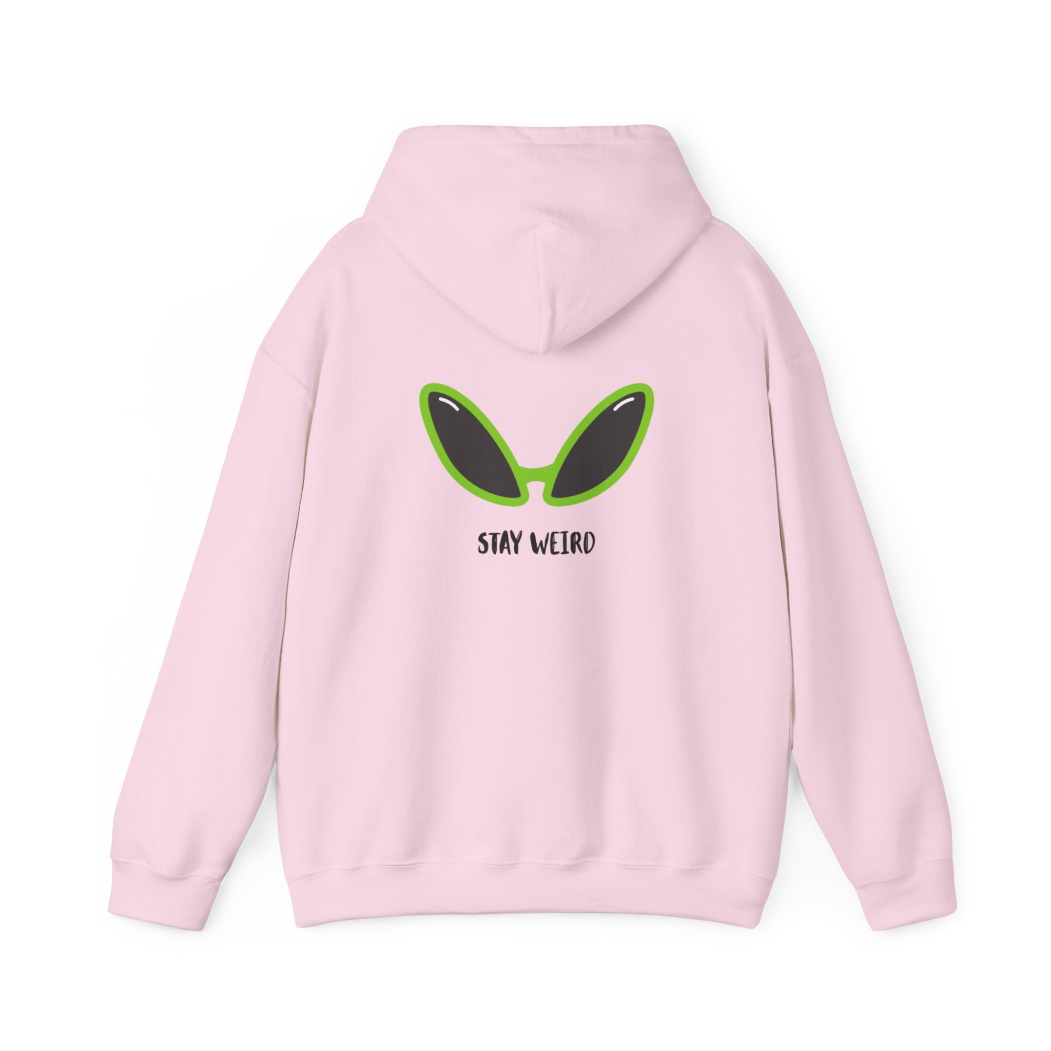 Stay Weird Alien Hoodie – Funny Unisex Sweatshirt for Friends