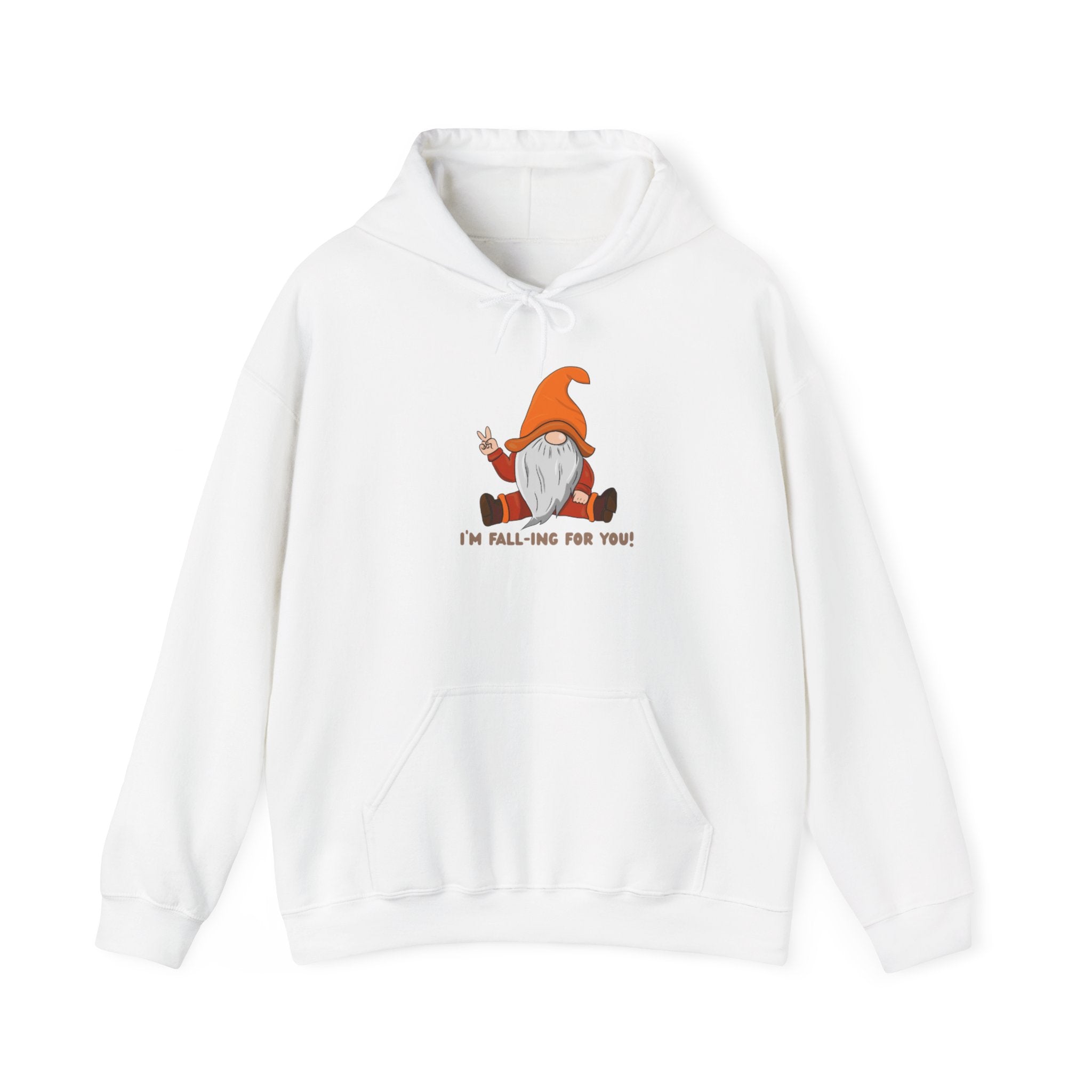 Fall Gnome Hoodie – Cozy Unisex Sweatshirt with Cute Gnome Design