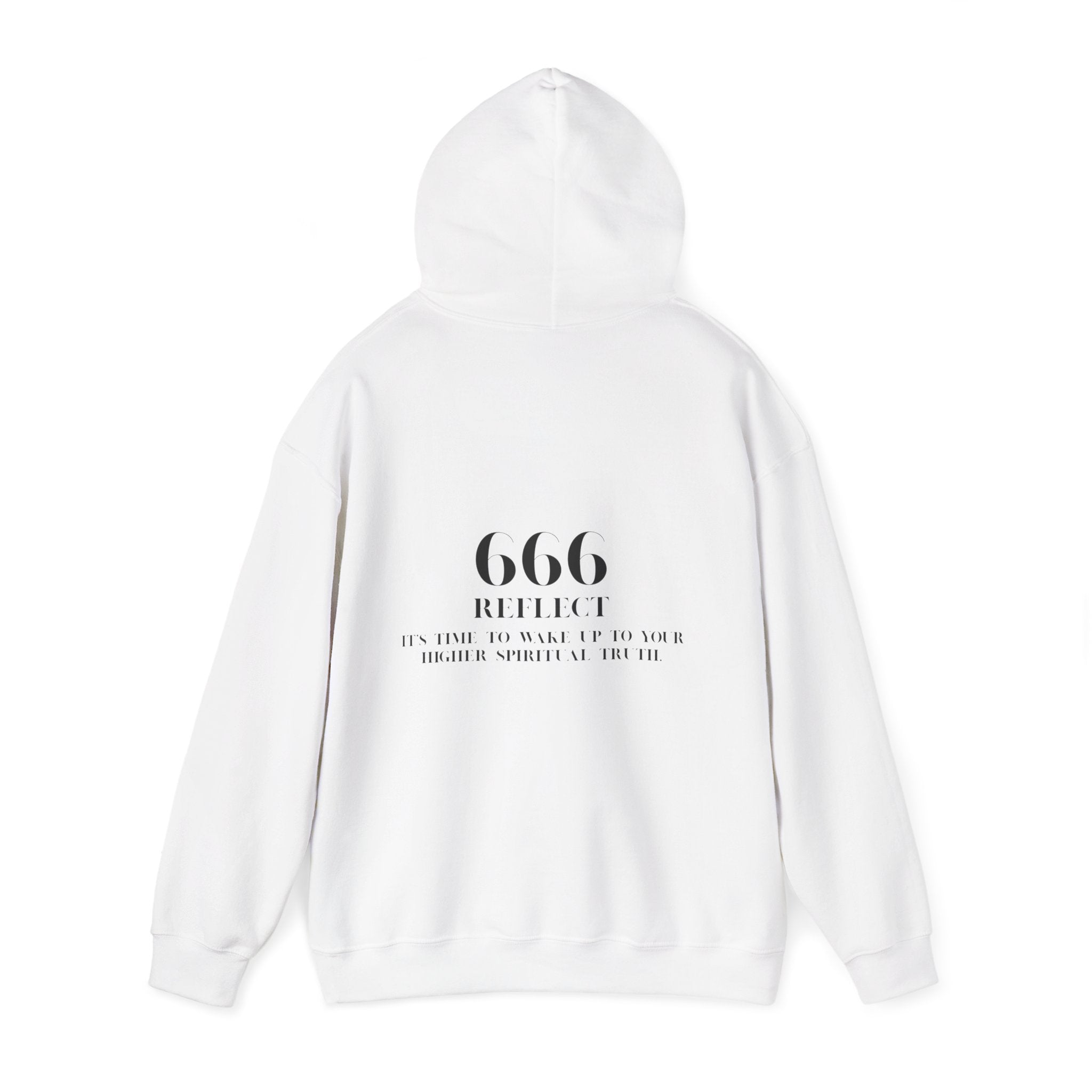 Spiritual Reflection Hoodie – cozy unisex sweatshirt for mindful living and spiritual seekers