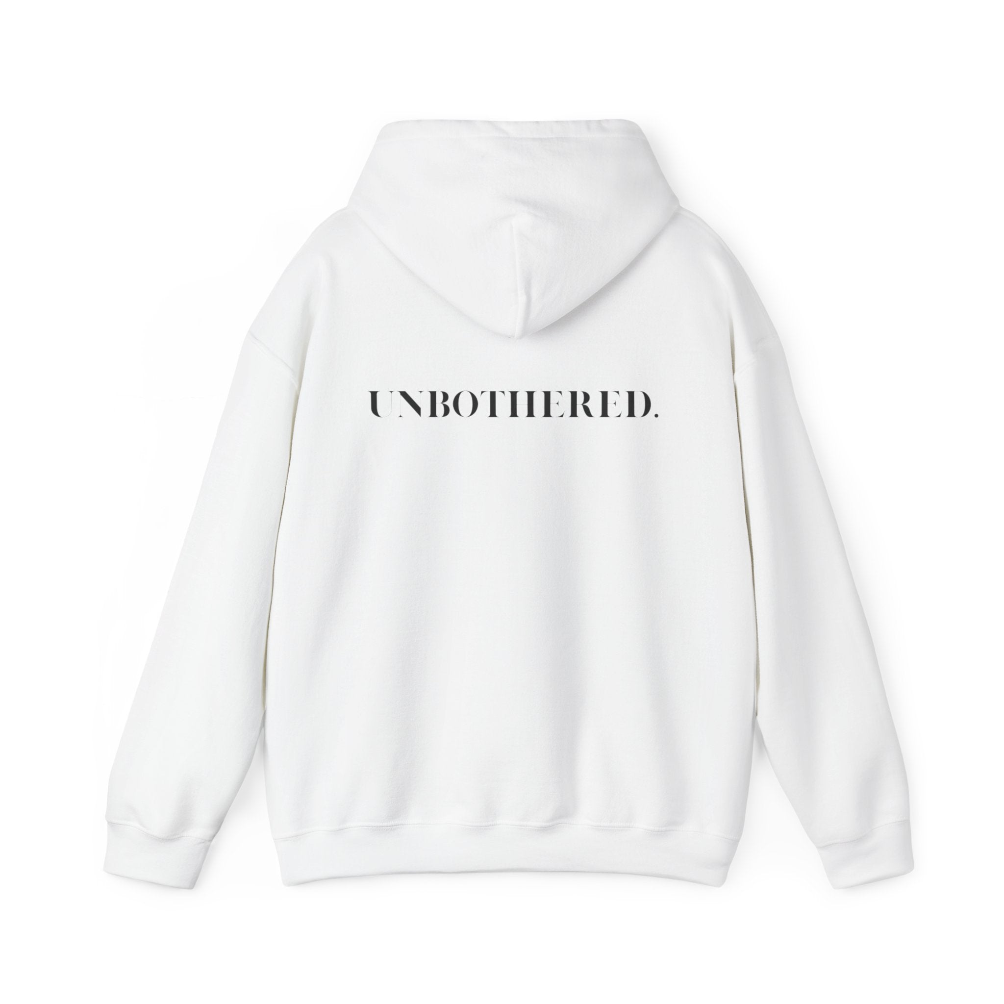 Unbothered Vibes Hoodie – cozy unisex sweatshirt for relaxation