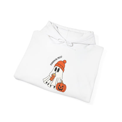 Halloween Ghost Hoodie – Cozy Unisex Sweatshirt for Trick-or-Treat