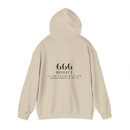 Spiritual Reflection Hoodie – cozy unisex sweatshirt for mindful living and spiritual seekers