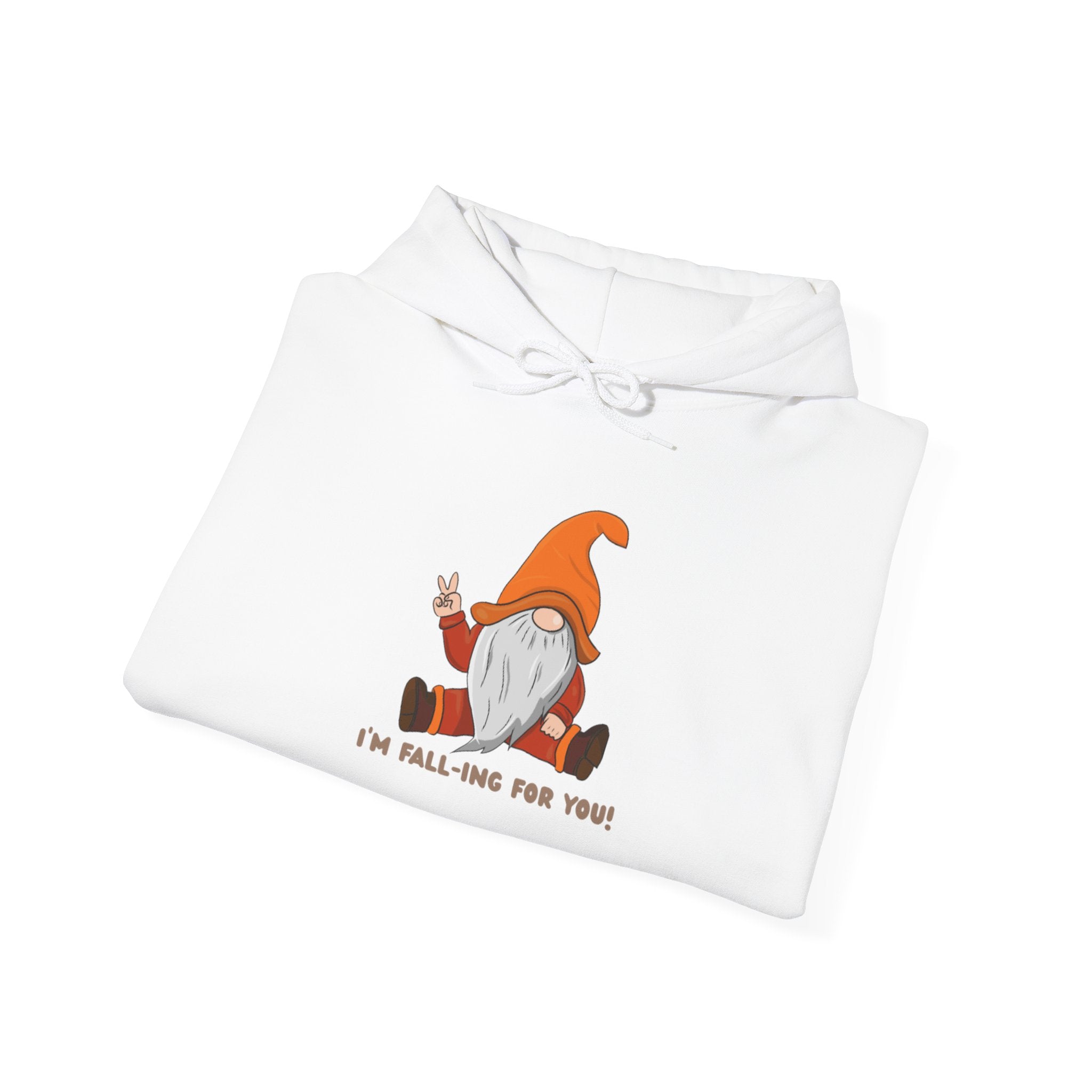 Fall Gnome Hoodie – Cozy Unisex Sweatshirt with Cute Gnome Design