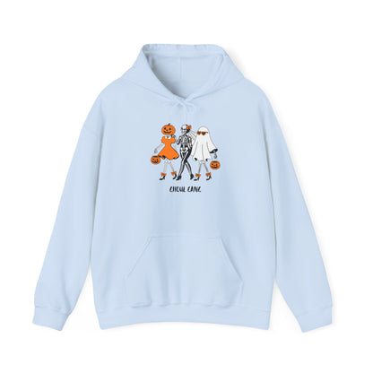 Halloween Themed Hoodie with Cute Characters