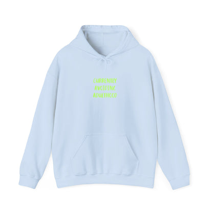 Playful Unisex Sweatshirt funny anti-adulting hoodie cozy gift