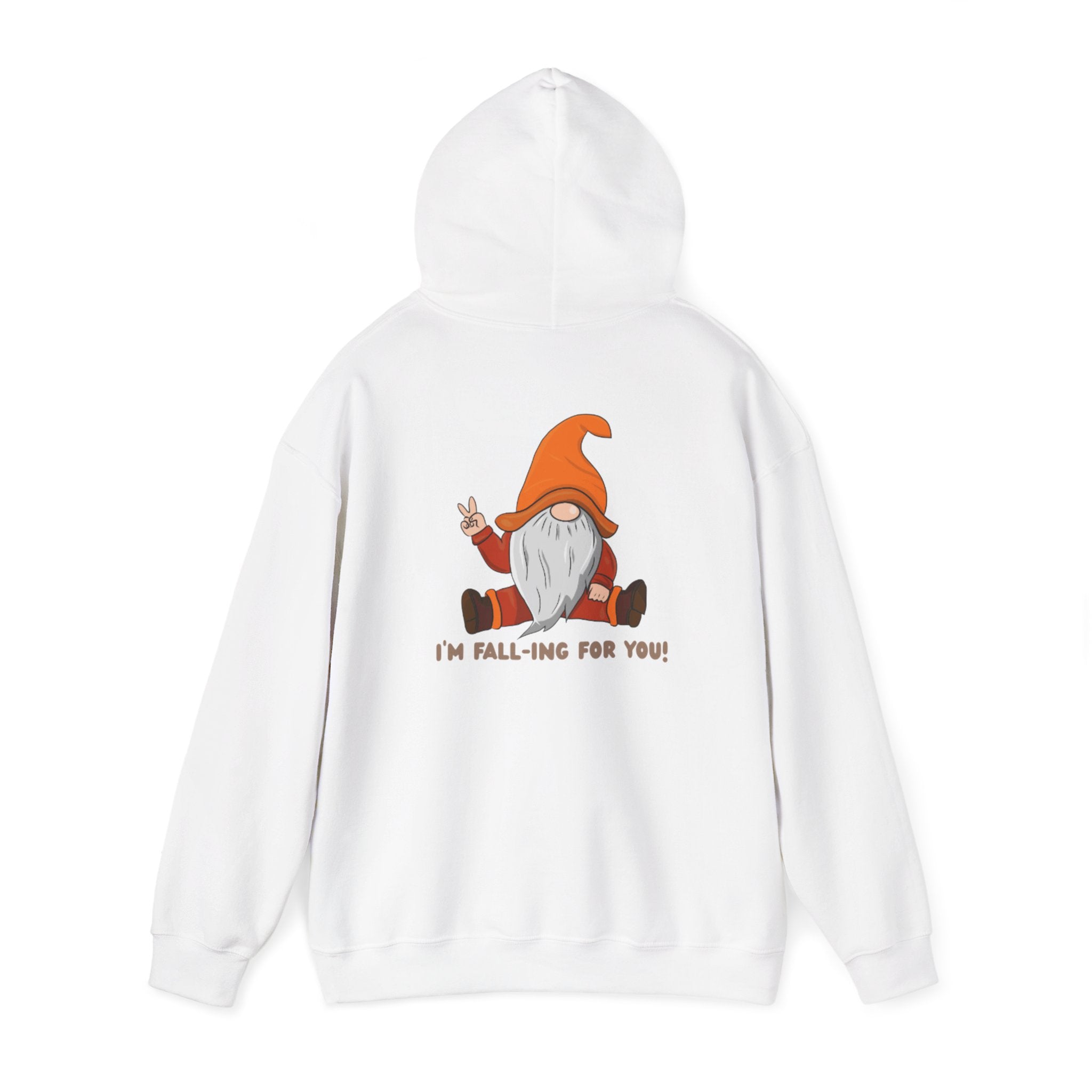 Fall Gnome Hoodie – Cozy Unisex Sweatshirt with Cute Gnome Design