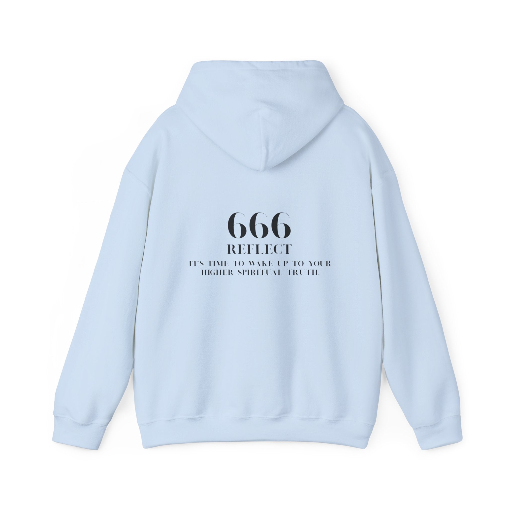 Spiritual Reflection Hoodie – cozy unisex sweatshirt for mindful living and spiritual seekers