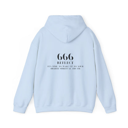 Spiritual Reflection Hoodie – cozy unisex sweatshirt for mindful living and spiritual seekers