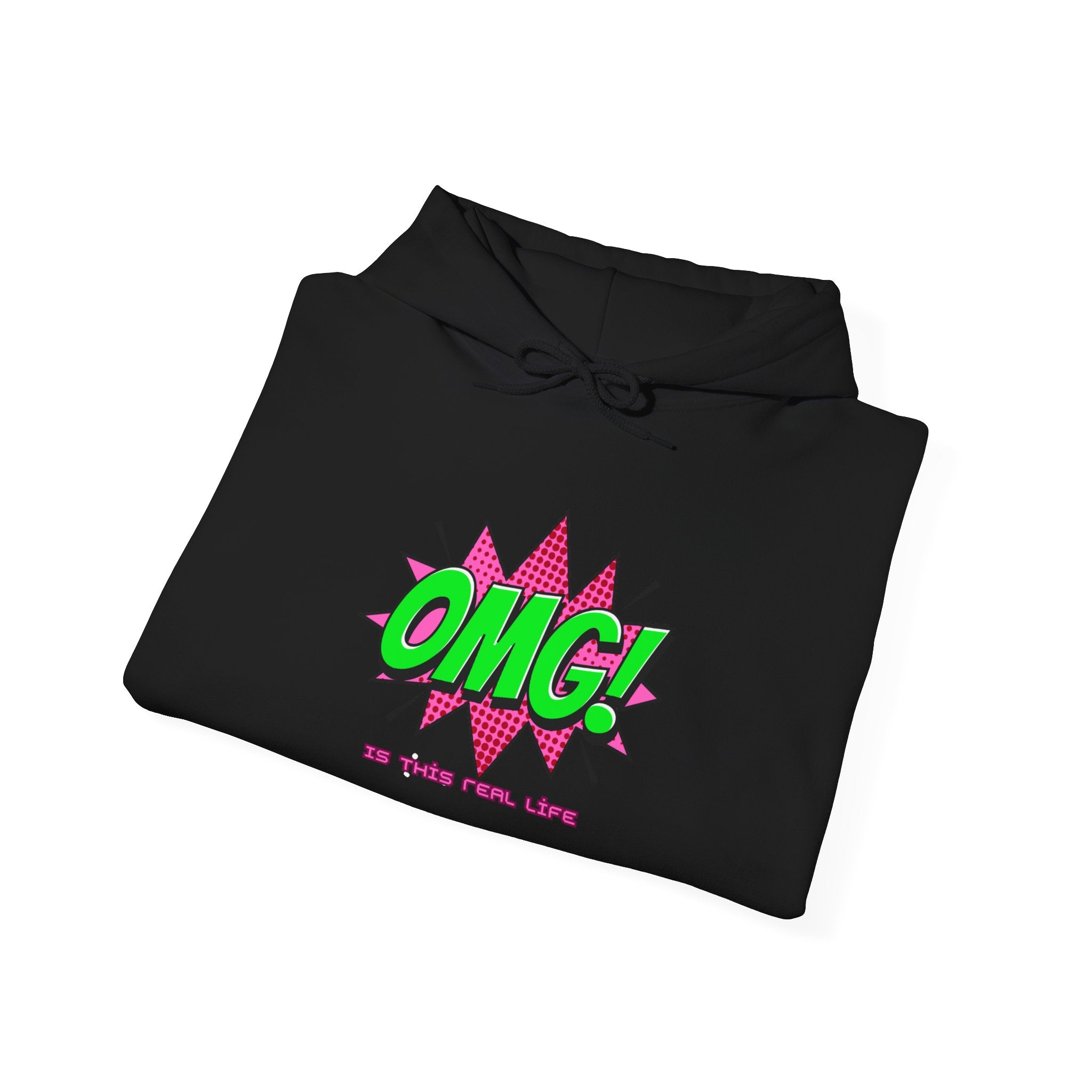 OMG Is This Real Life Hoodie funny comic design unisex sweatshirt
