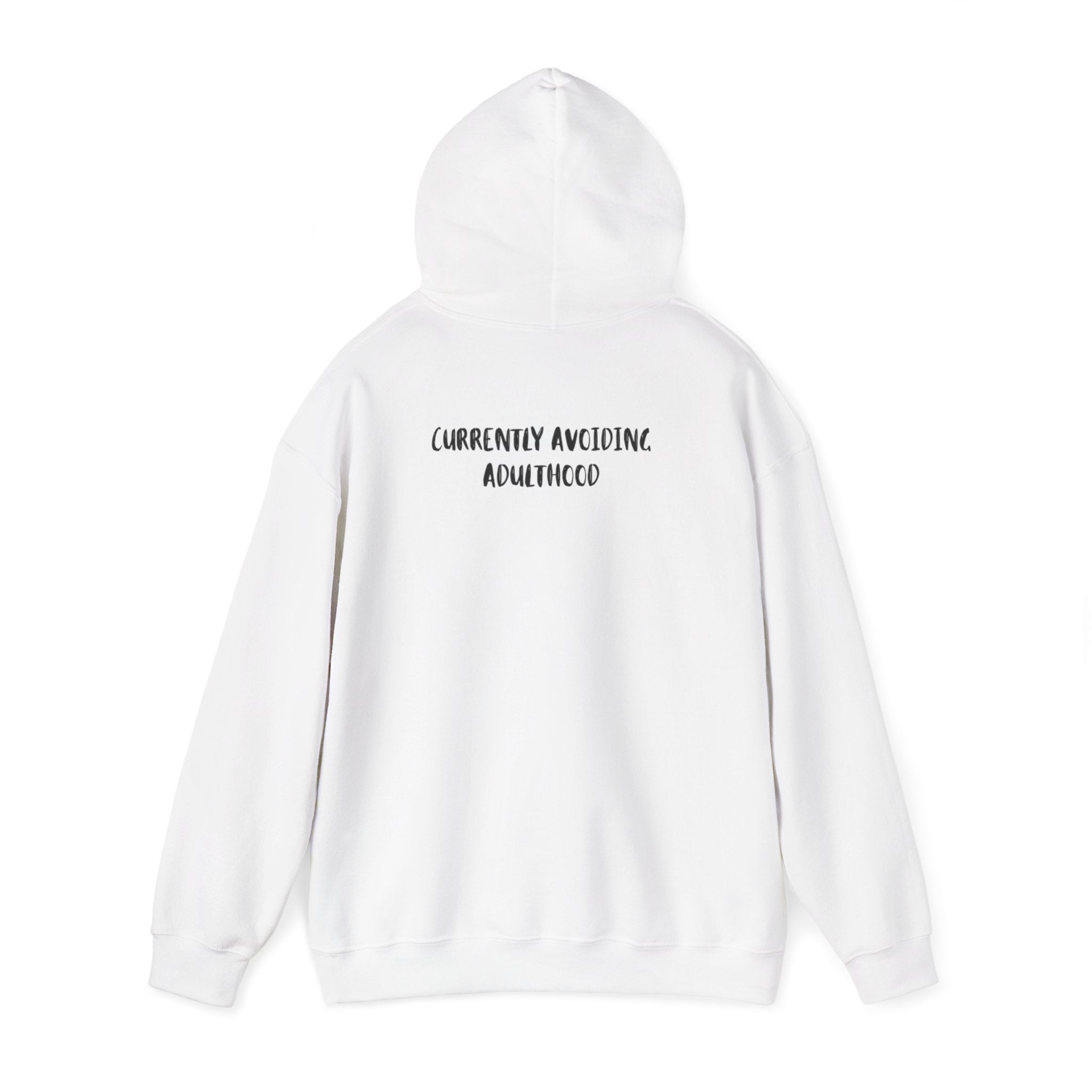 Adulthood Hoodie funny unisex sweatshirt for everyday wear and relaxation
