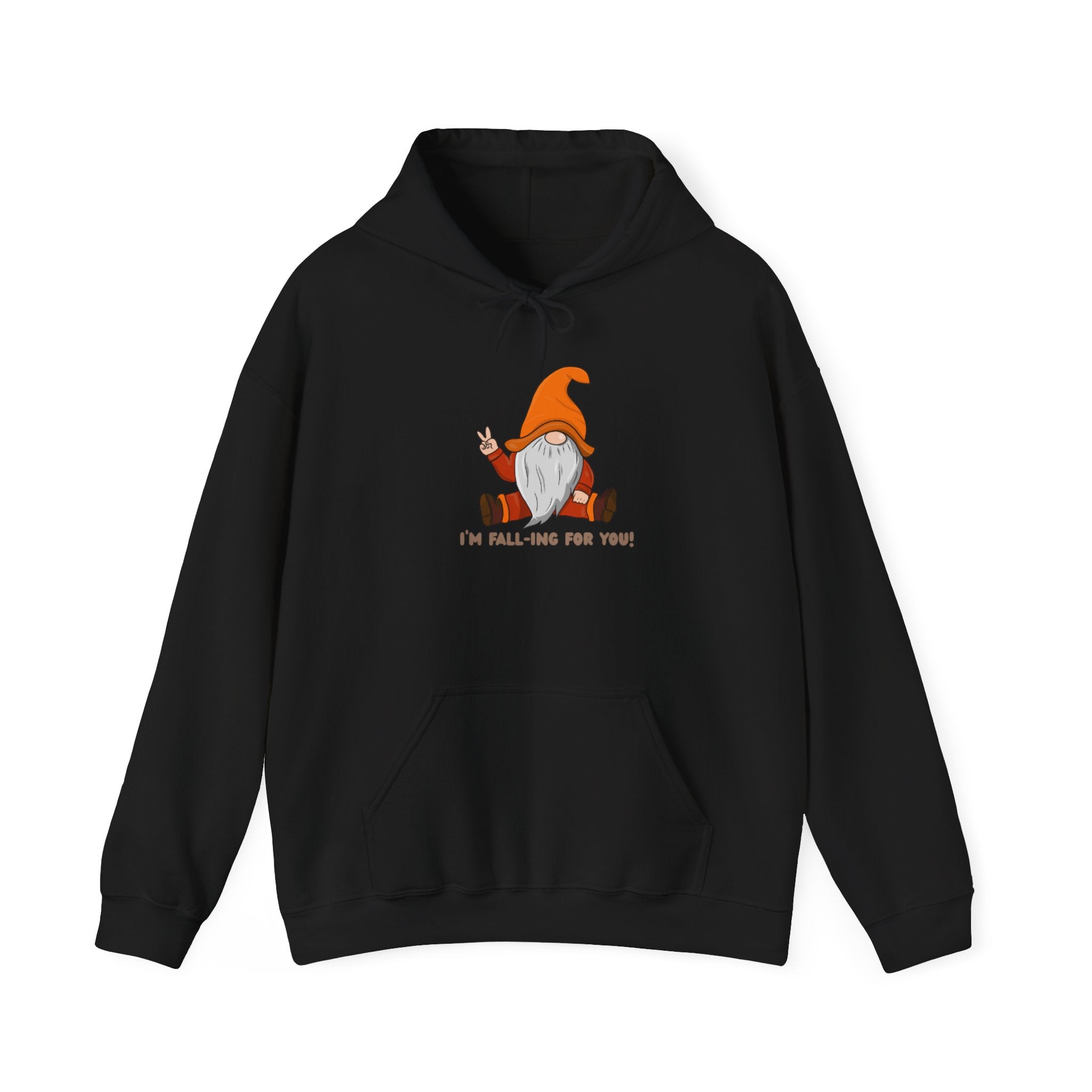 Fall Gnome Hoodie – Cozy Unisex Sweatshirt with Cute Gnome Design