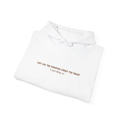 Funny Pumpkin Joke Hoodie – Cozy Unisex Hoodie for Halloween