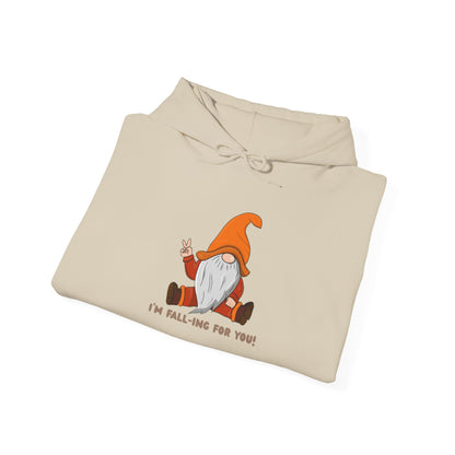Fall Gnome Hoodie – Cozy Unisex Sweatshirt with Cute Gnome Design