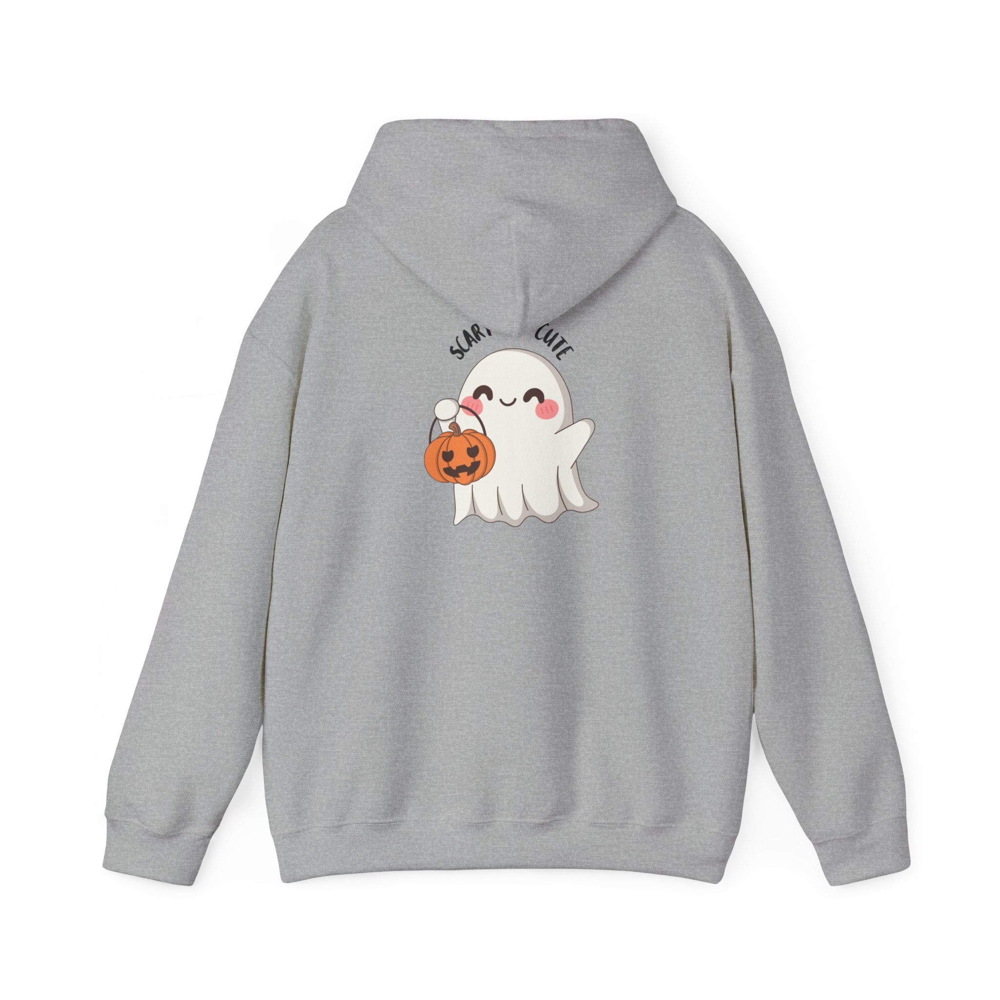Halloween Ghost Hoodie – Cute Unisex Sweatshirt for Spooky Season