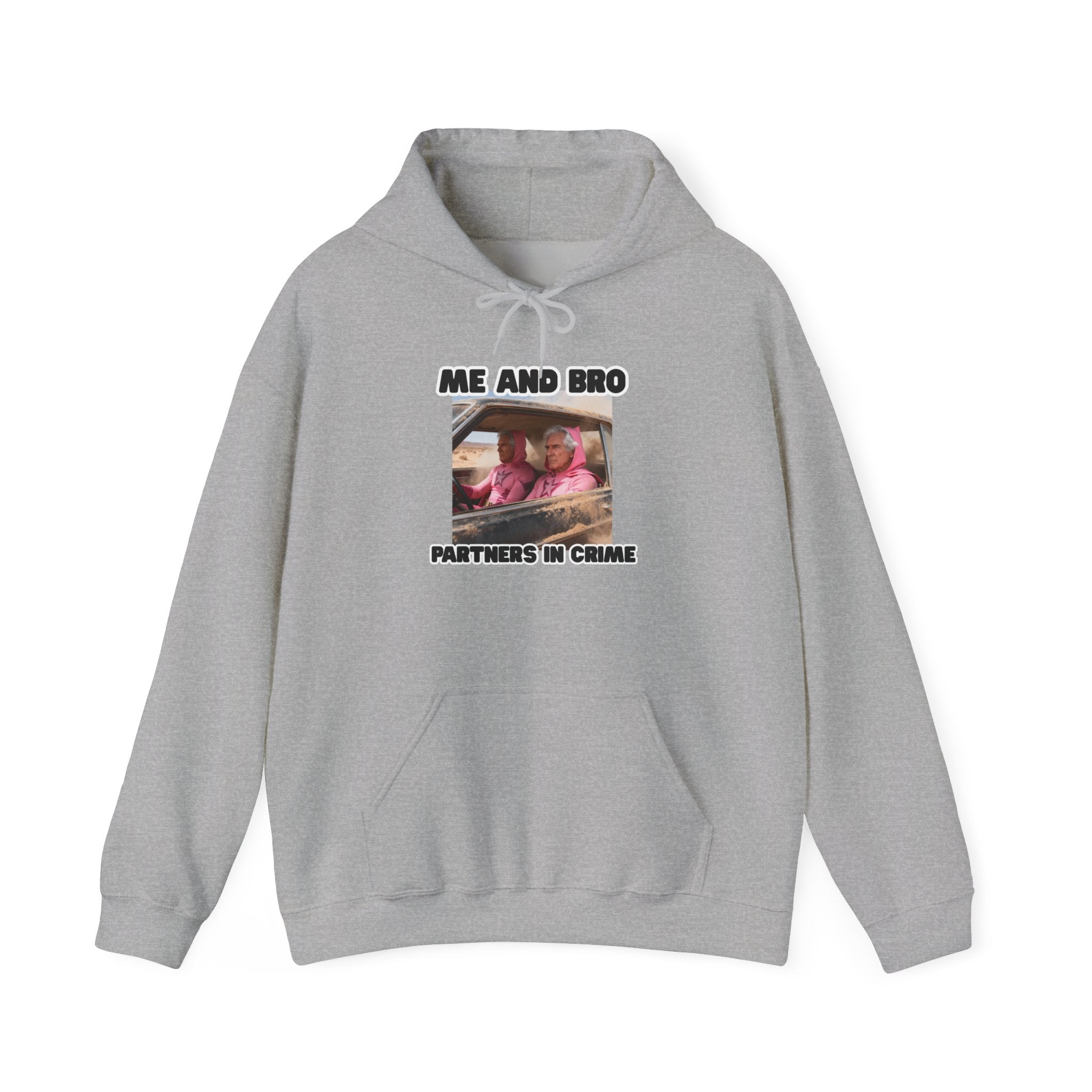 Partner in Crime Unisex Hoodie – Funny Bestie Sweatshirt