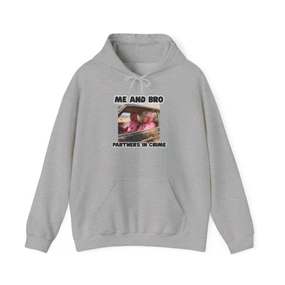 Partner in Crime Unisex Hoodie – Funny Bestie Sweatshirt