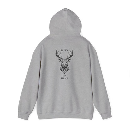 Born to Hunt Hoodie with Deer Design for Outdoor and Nature Lovers