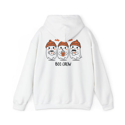Halloween Boo Crew Sweatshirt – Cozy Unisex Hoodie for Fall