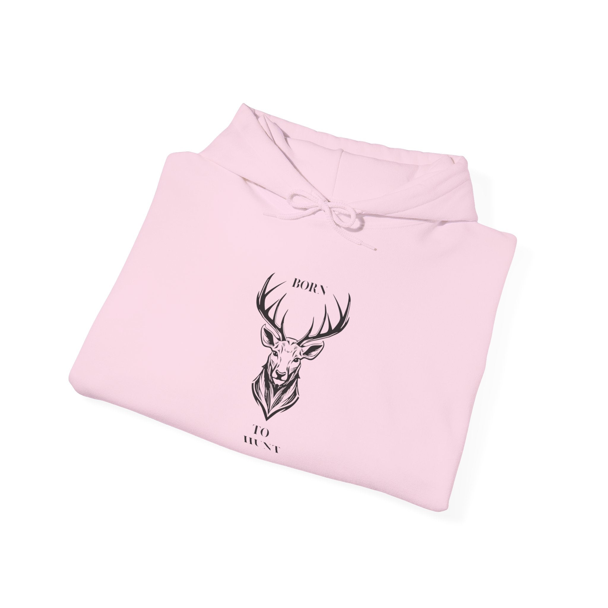 Born to Hunt Hoodie with Deer Design for Outdoor and Nature Lovers