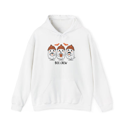 Halloween Boo Crew Sweatshirt – Cozy Unisex Hoodie for Fall