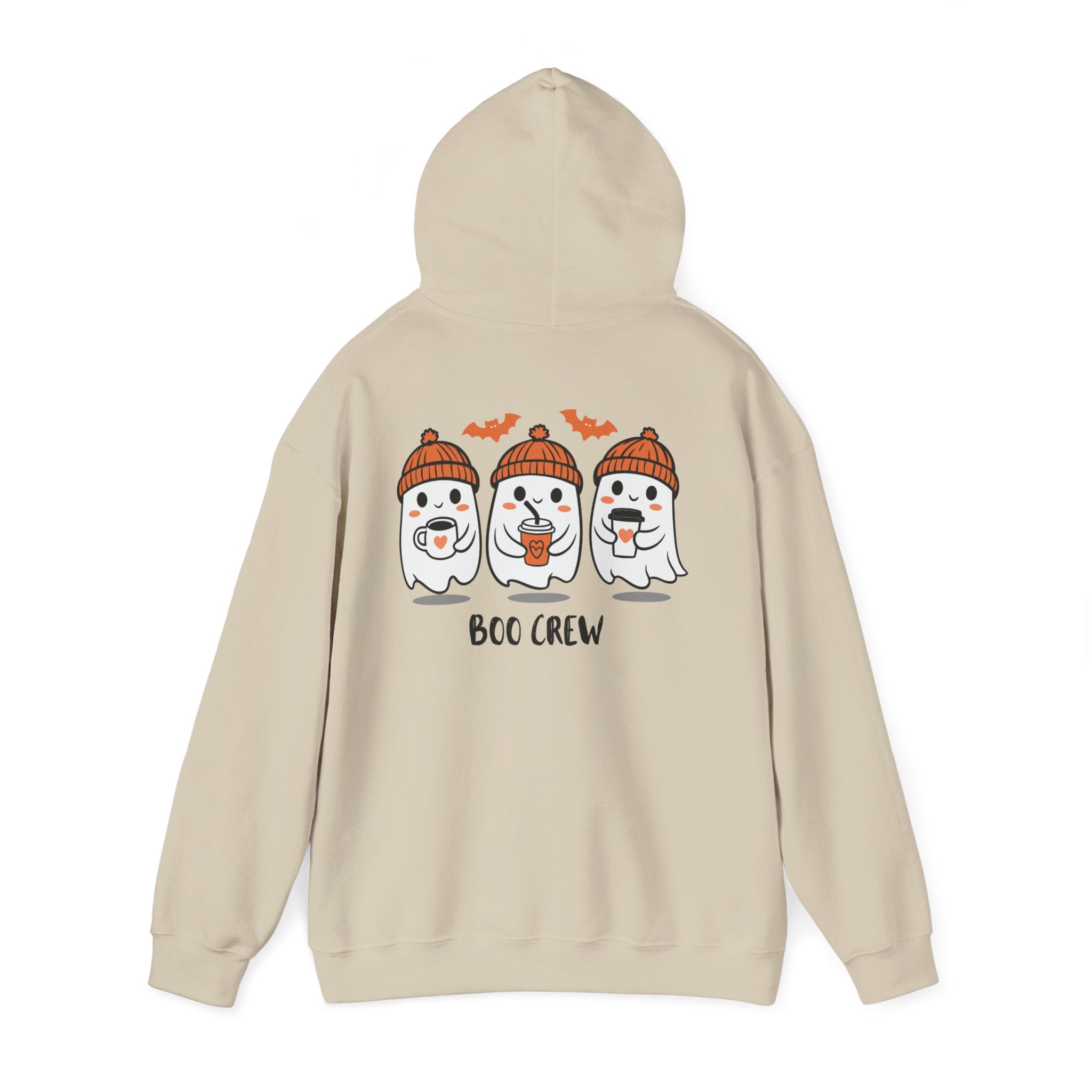 Halloween Boo Crew Sweatshirt – Cozy Unisex Hoodie for Fall