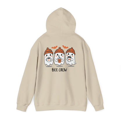 Halloween Boo Crew Sweatshirt – Cozy Unisex Hoodie for Fall