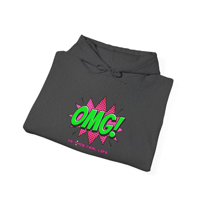 OMG Is This Real Life Hoodie funny comic design unisex sweatshirt