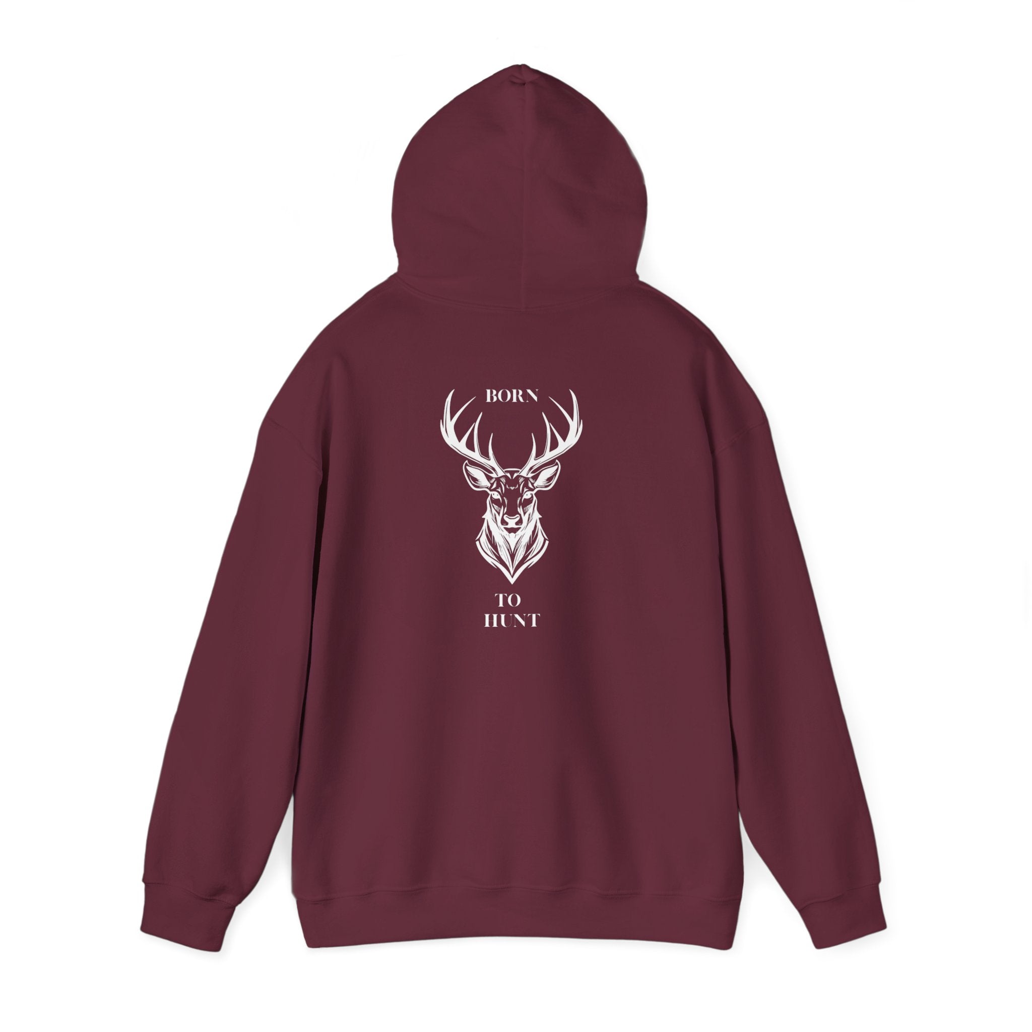 Born to Hunt Hoodie unisex outdoor sweatshirt for hunters and nature lovers