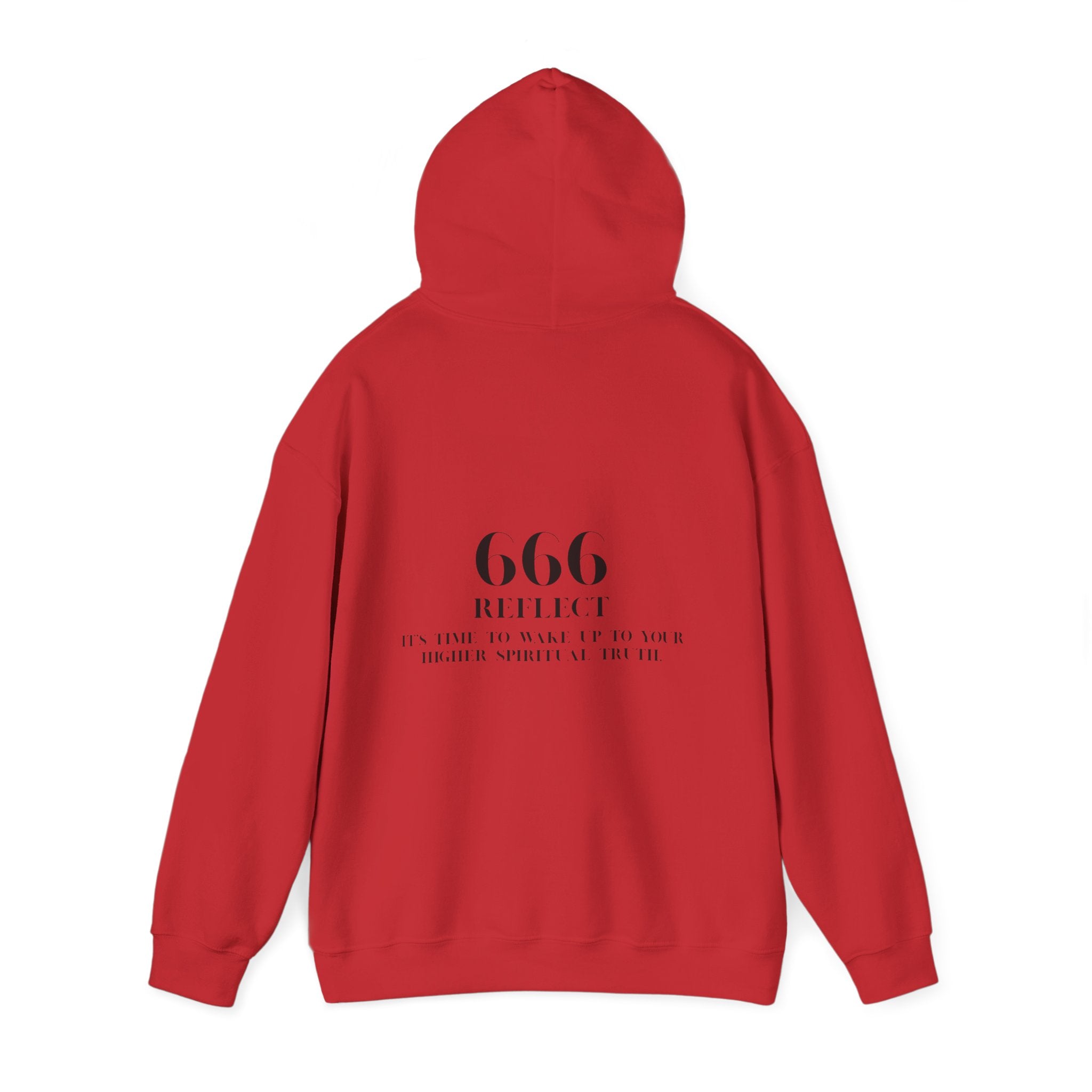 Spiritual Reflection Hoodie – cozy unisex sweatshirt for mindful living and spiritual seekers