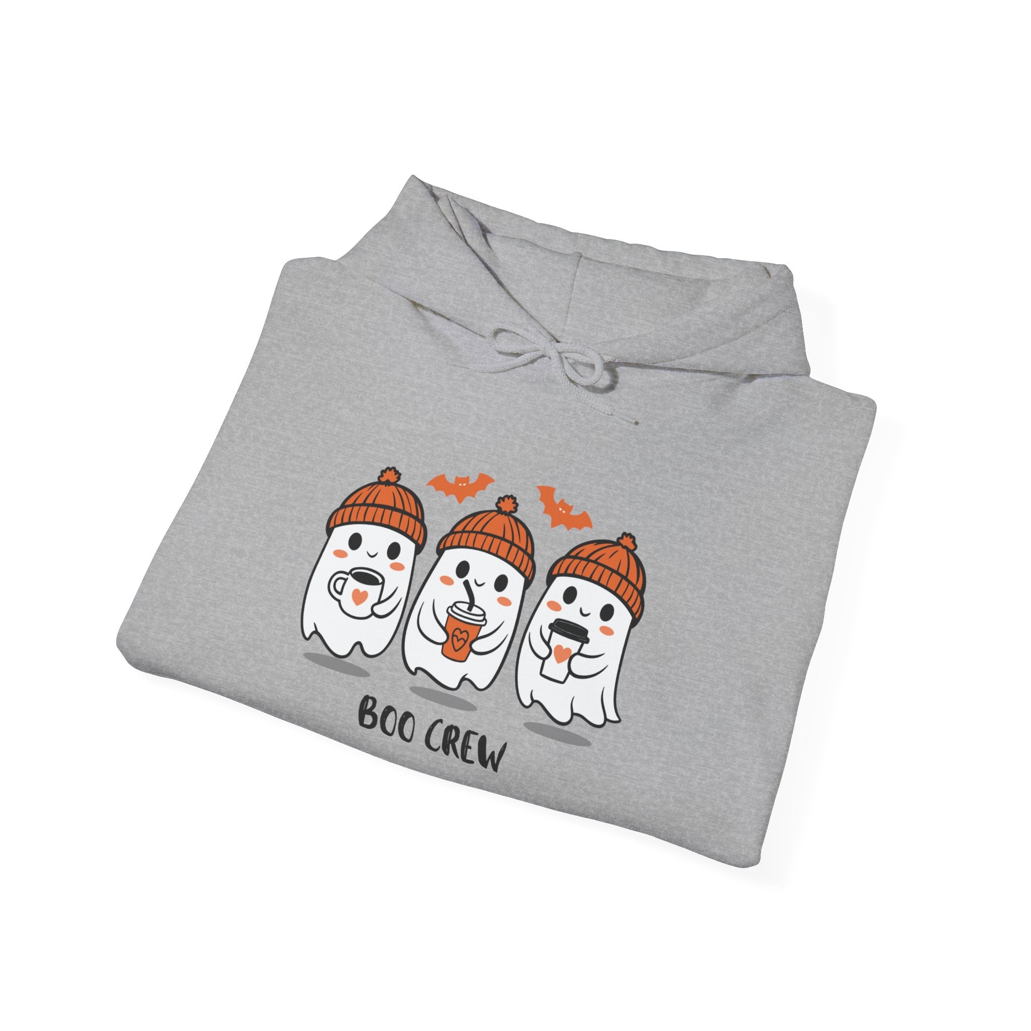 Halloween Boo Crew Sweatshirt – Cozy Unisex Hoodie for Fall