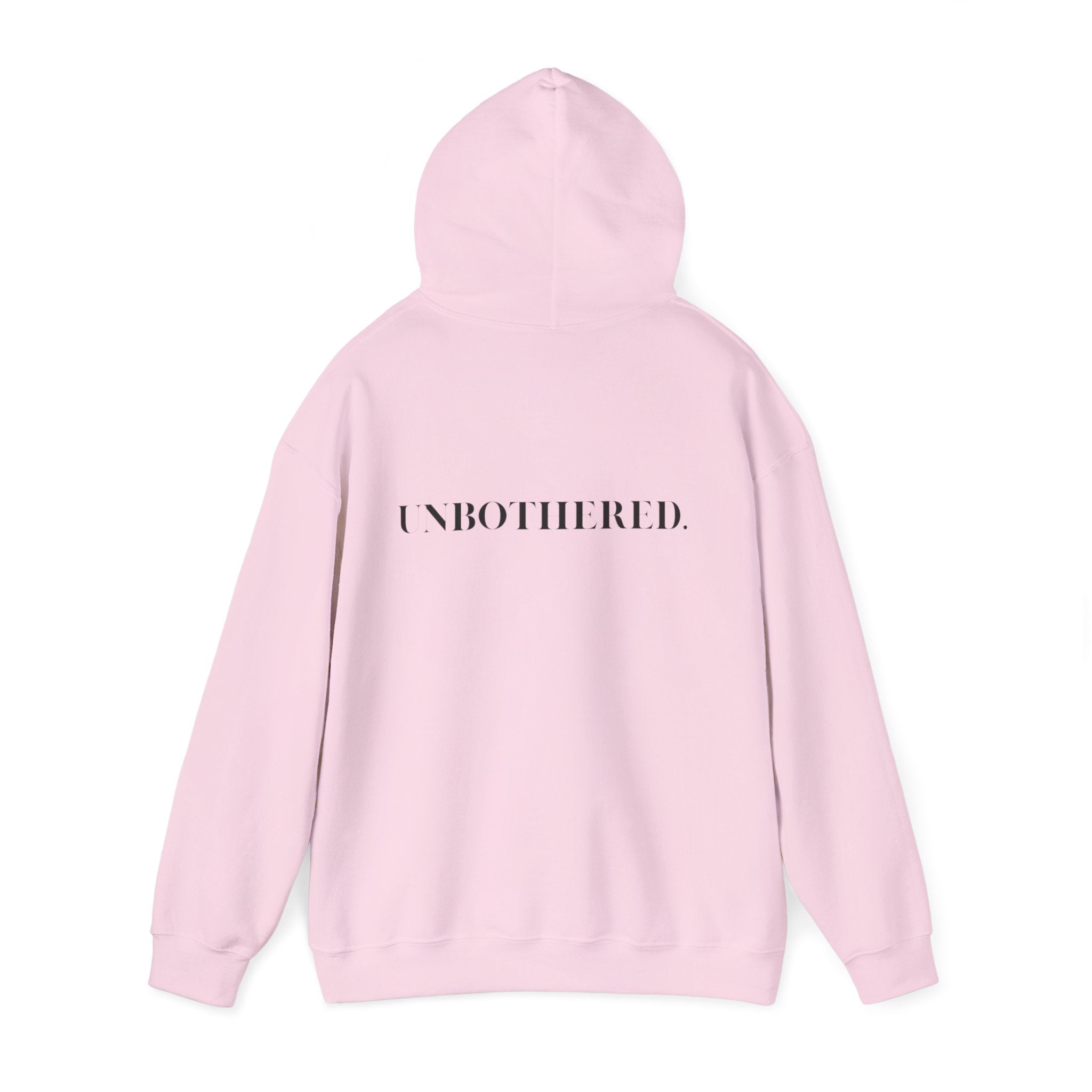 Unbothered Vibes Hoodie – cozy unisex sweatshirt for relaxation
