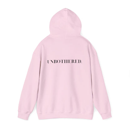 Unbothered Vibes Hoodie – cozy unisex sweatshirt for relaxation