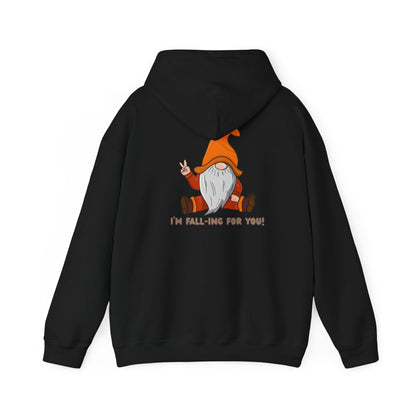 Fall Gnome Hoodie – Cozy Unisex Sweatshirt with Cute Gnome Design