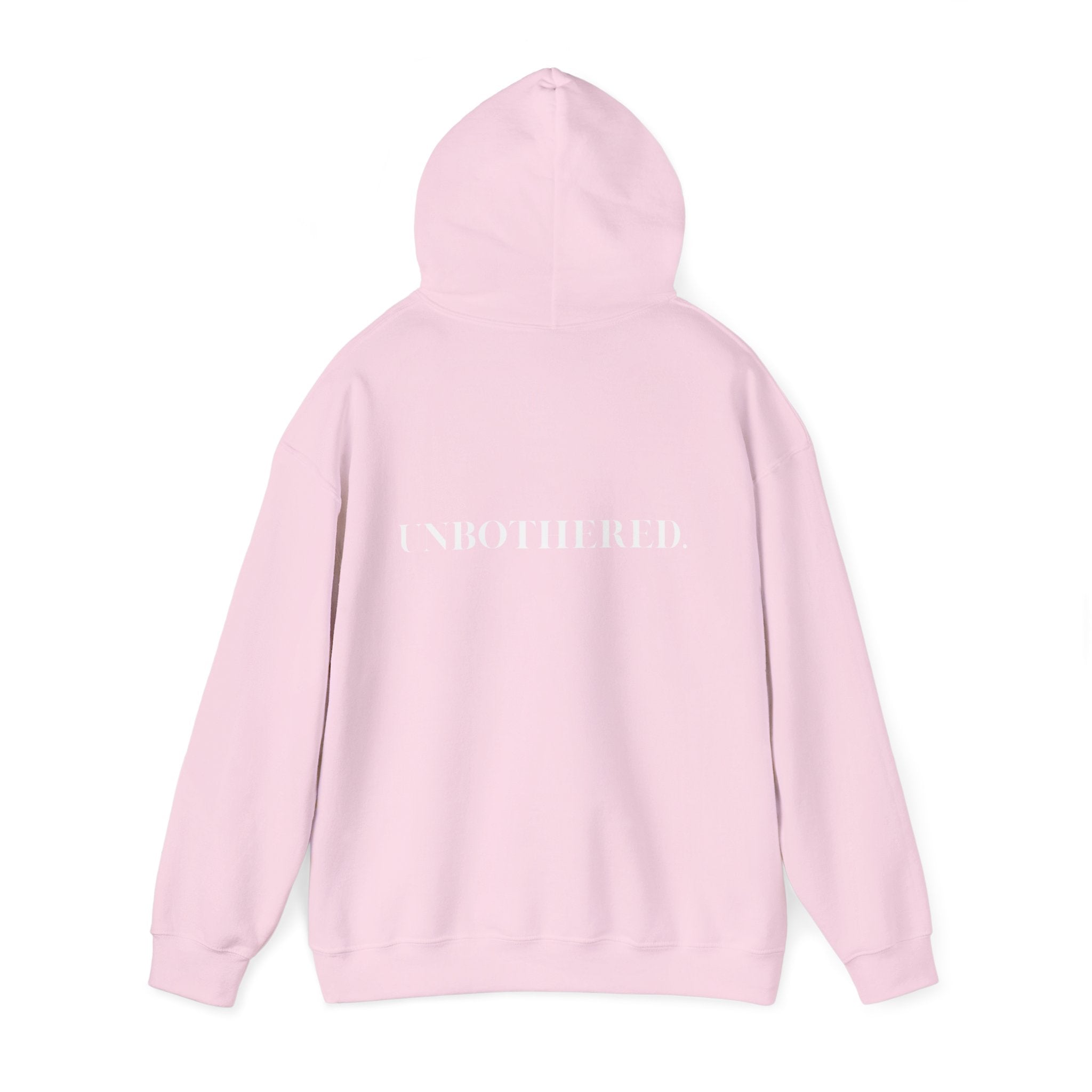 Unbothered Hoodie – cozy streetwear statement sweatshirt for relaxation