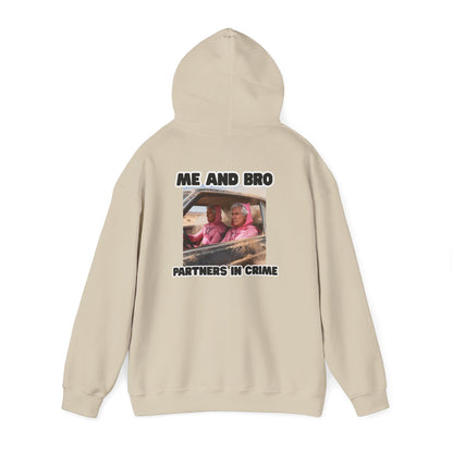 Partner in Crime Unisex Hoodie – Funny Bestie Sweatshirt